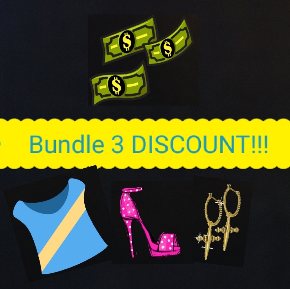Bundle 3 items for discount!